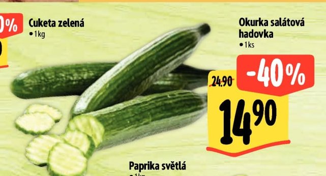 Okurka salátová hadovka