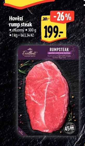 Hovězí rump steak