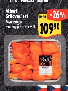 Albert Grilovací set Marengo