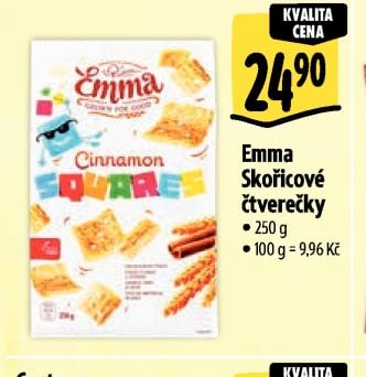 Emma Skořicové čtverečky