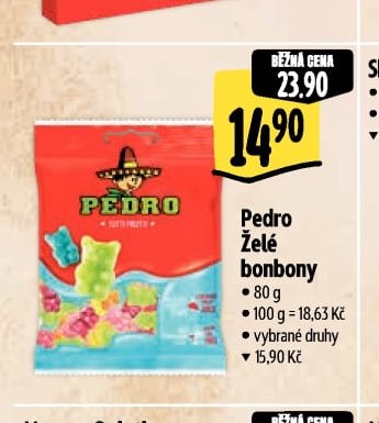 Pedro Želé bonbony