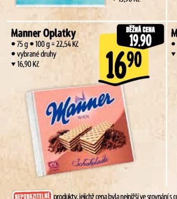 Manner Oplatky