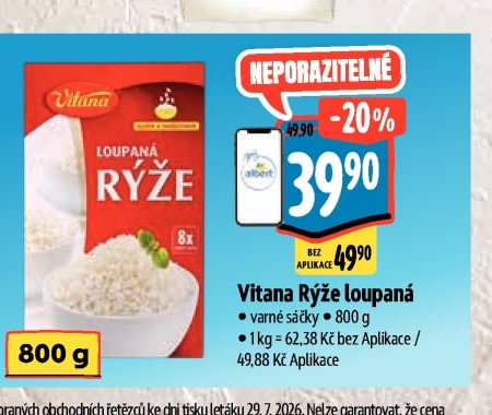 Vitana Rýže loupaná