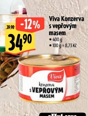 Viva Konzerva s vepřovým masem