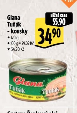 Giana Tuňák kousky