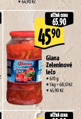 Giana Zeleninové lečo