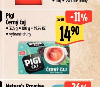Pigi Černý čaj