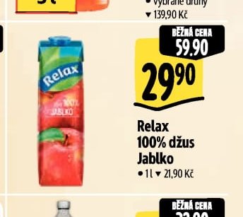 Relax 100% džus Jablko