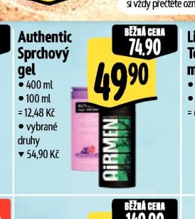Authentic Sprchový gel
