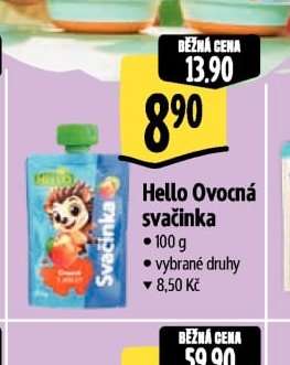 Hello Ovocná svačinka
