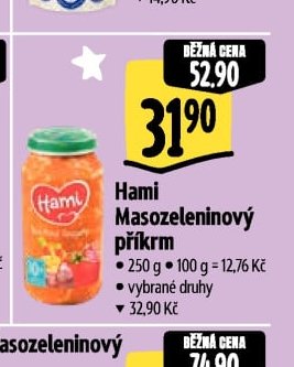 Hami Masozeleninový příkrm