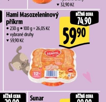 Hami Masozeleninový příkrm
