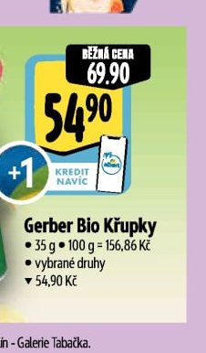 Gerber Bio Křupky