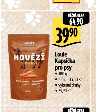 Louie Kapsička pro psy