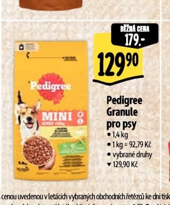 Pedigree Granule pro psy