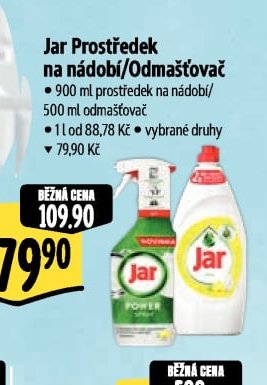 Jar Prostředek na nádobí/Odmašťovač