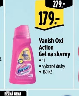 Vanish Oxi Action Gel na skvrny