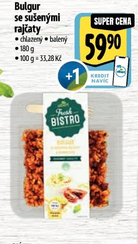 Bulgur se sušenými rajčaty