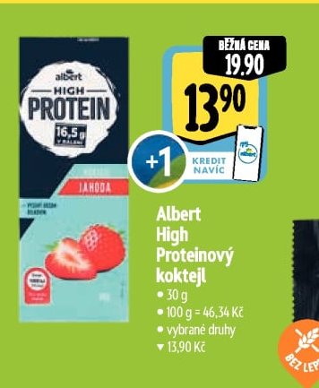 Albert High Proteinový koktejl