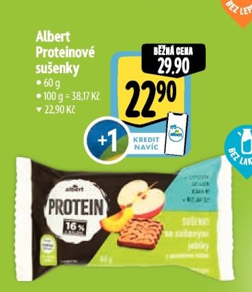 Albert Proteinové sušenky