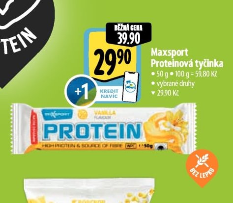 Maxsport Proteinová tyčinka