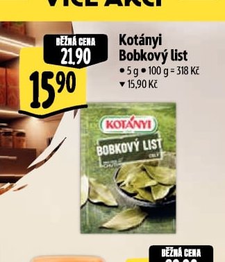 Kotányi Bobkový list