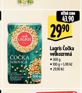 Lagris Čočka velkozrnná