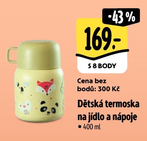 Dětská termoska na jídlo a nápoje