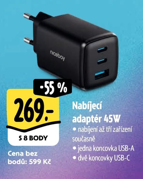 Nabíjecí adaptér 45W