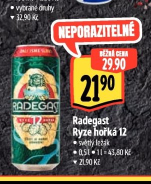 Radegast Ryze hořká 12