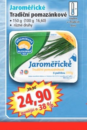 Jaroměřické Tradiční pomazánkové