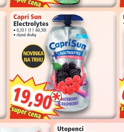Capri Sun Electrolytes