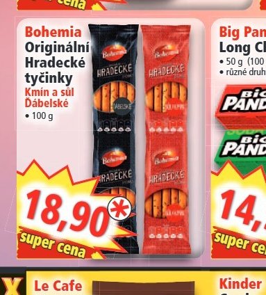 Bohemia Originální Hradecké tyčinky