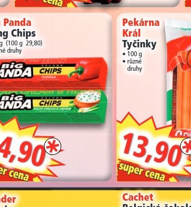 Big Panda Long Chips