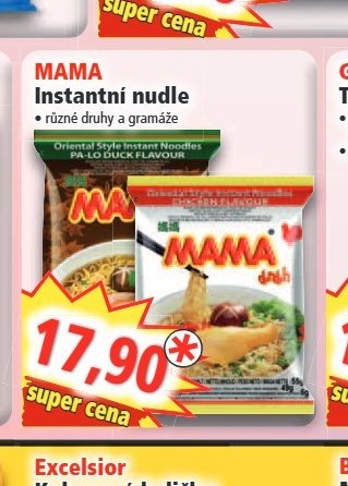 MAMA Instantní nudle
