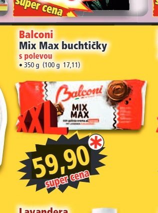 Balconi Mix Max buchtičky
