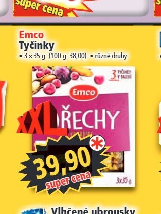 Emco Tyčinky