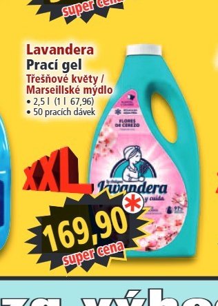 Lavandera Prací gel