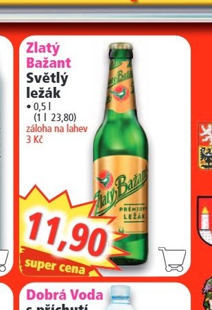 Zlatý Bažant Světlý ležák