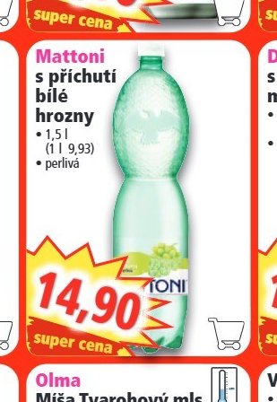 Mattoni s příchutí bílé hrozny