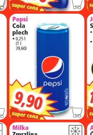 Pepsi Cola plech