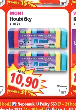 MONI Houbičky