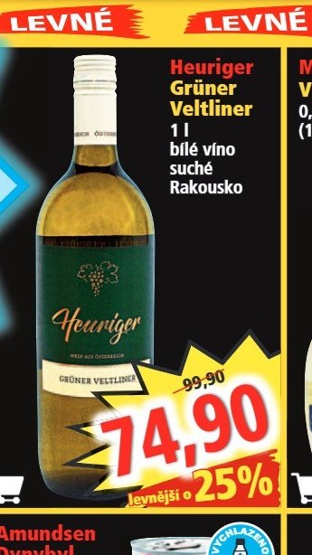 Heuriger Grüner Veltliner 1 l