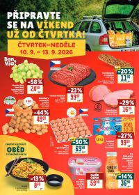 akční leták BILLA 9.9.2026-15.9.2026