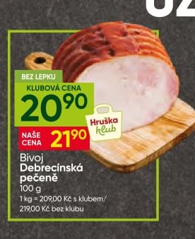 Bivoj Debrecínská pečeně