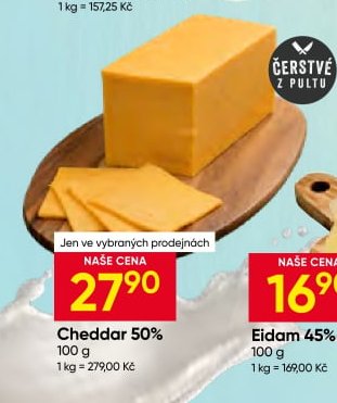 Cheddar 50%