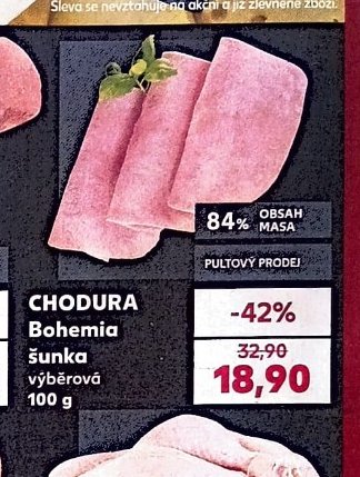 CHODURA Bohemia šunka výběrová