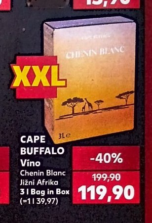 CAPE BUFFALO Víno