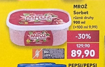 Mrož Sorbet