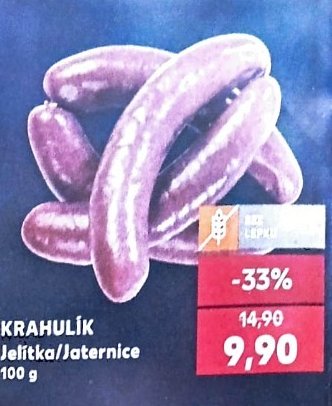 KRAHULÍK Jelítka/Jaternice 100 g